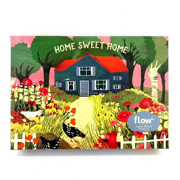 Workman Puzzles Other - Flow Home Sweet Home 1000 Piece Puzzle Lotte Dirks Illustration Workman Puzzles